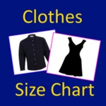 Logo of Clothes, Bra, Socks Size Chart android Application 